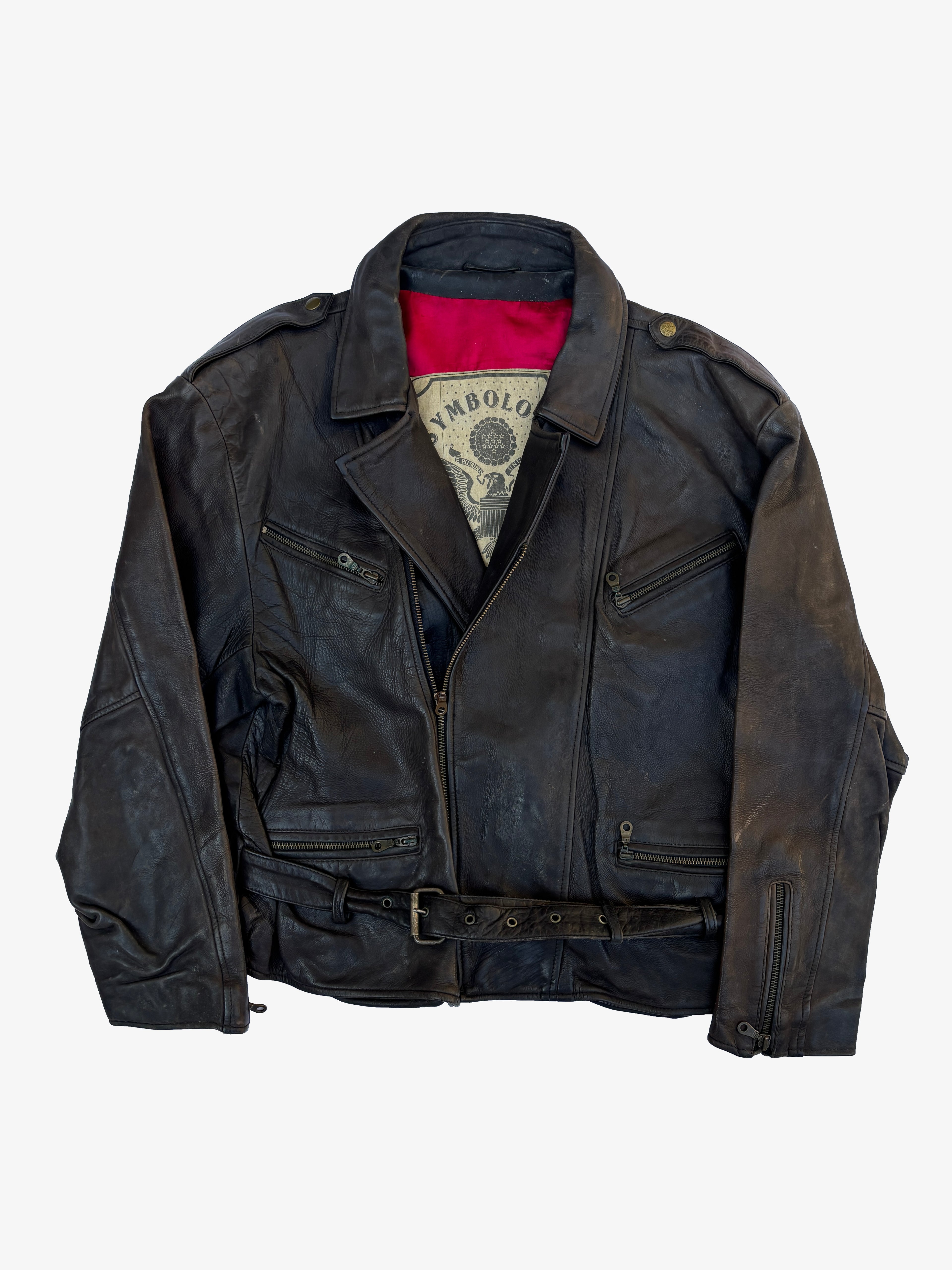 Giacca in Pelle – Modello Aviatore Americano Vintage (M)