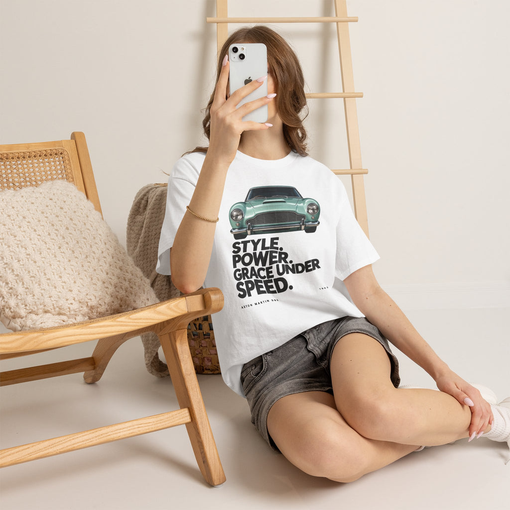 Vintage Sports Car Tee — "Style. Power. Grace Under Speed." Graphic T‑Shirt