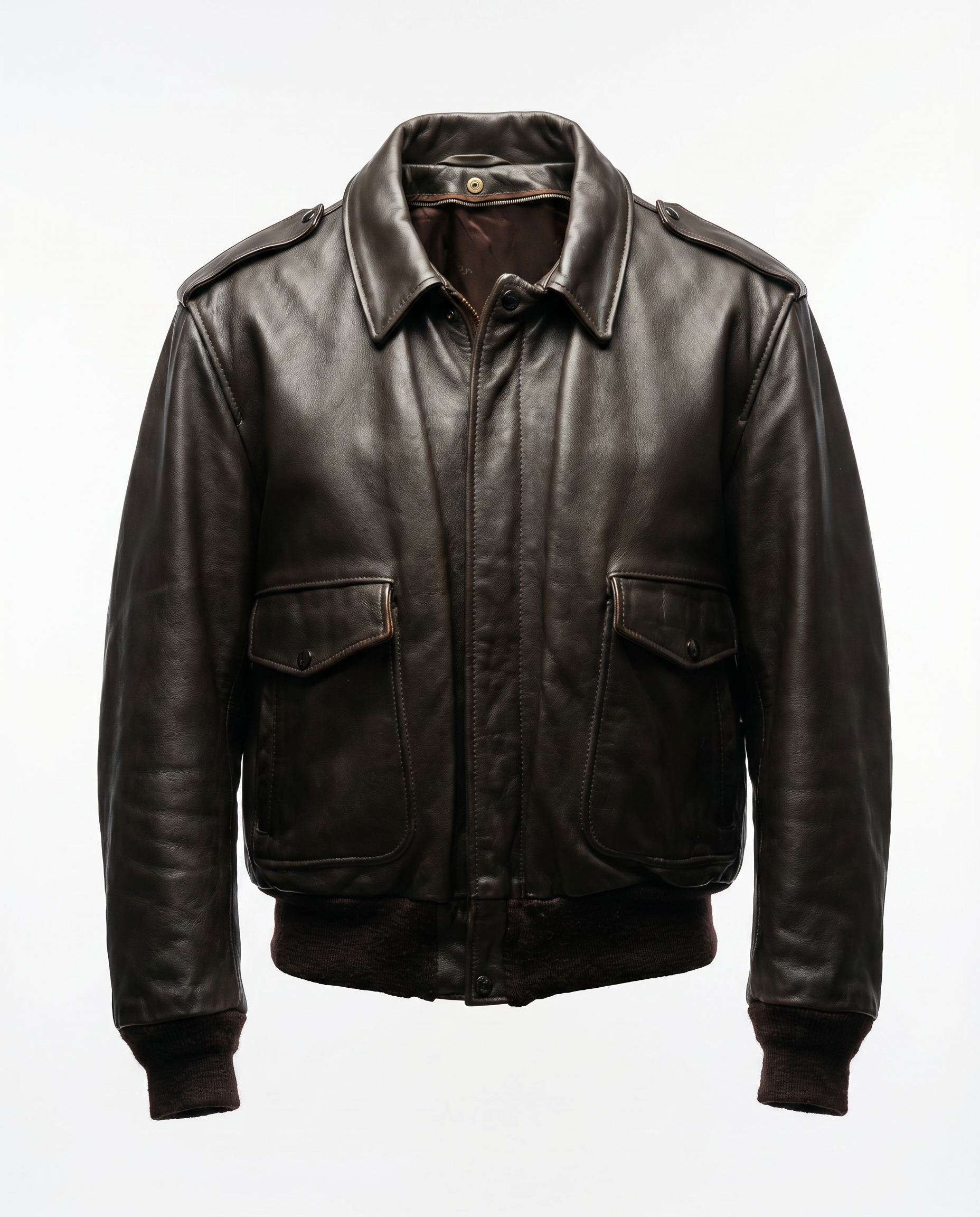 Giacca in Pelle Schott NYC - Type A-2 Flight Jacket Vintage Made in USA (XL)