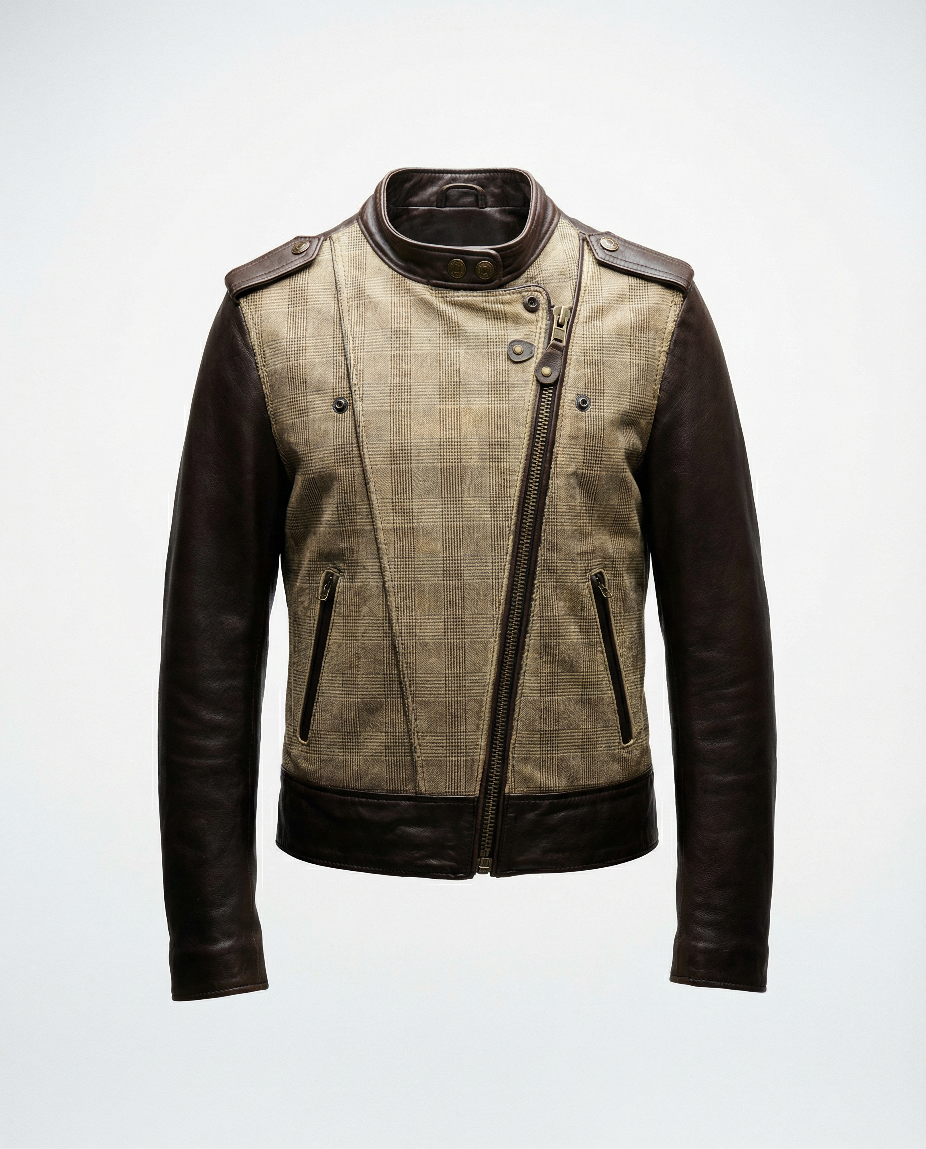 Giacca in Pelle Schott NYC - Perfecto con inserti in Cavallino Vintage Made in USA Vintage (S)