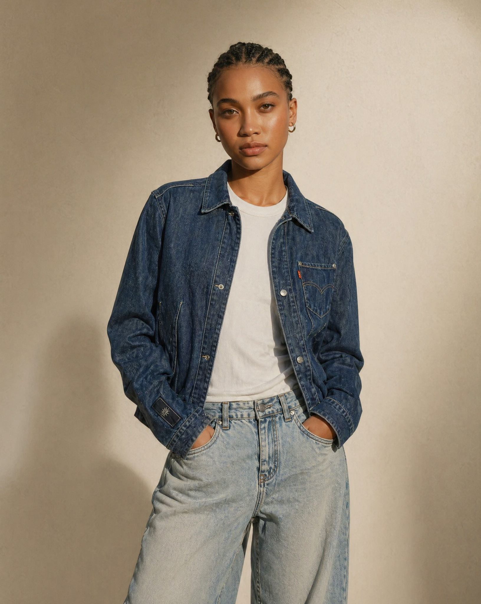 Levi’s Engineered Jeans Trucker Ergonomic Design (L)
