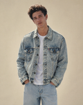 Levi’s 70507 Trucker USA Made Light Stonewash (L)
