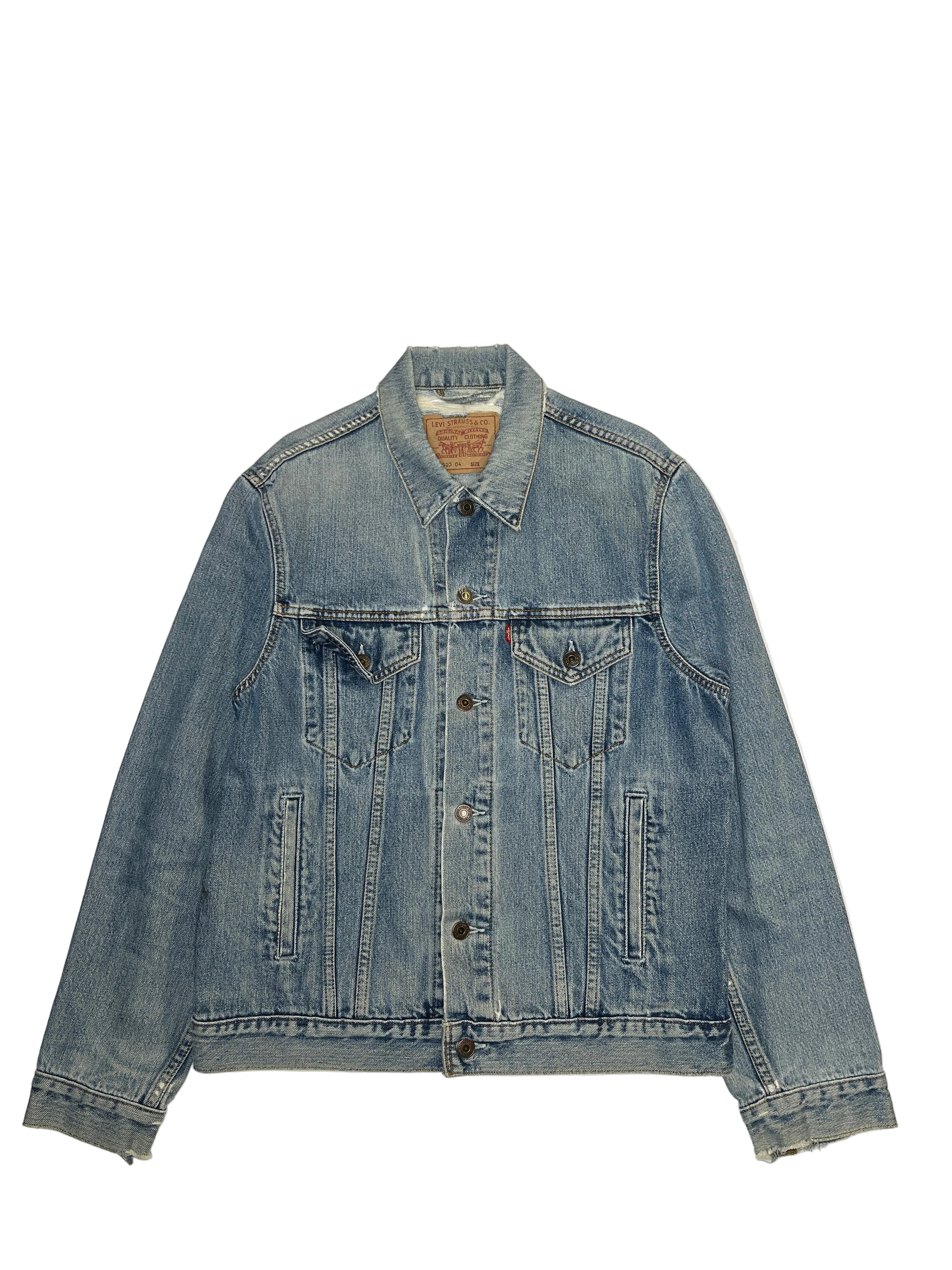 Giacca Levi’s 70503 Trucker Denim Thrashed Vintage (M)
