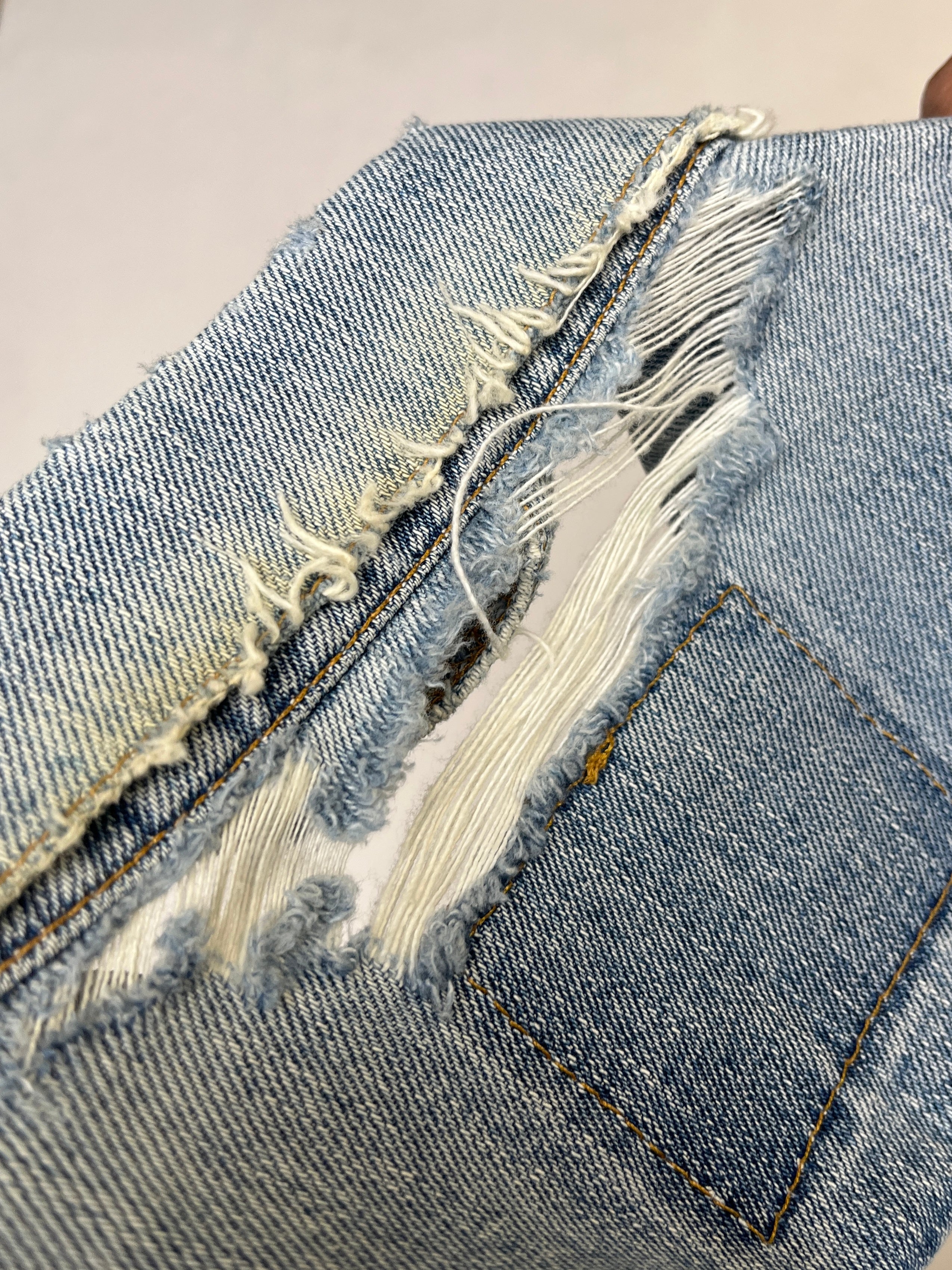 Giacca Levi’s 70503 Trucker Denim Thrashed Vintage (M)