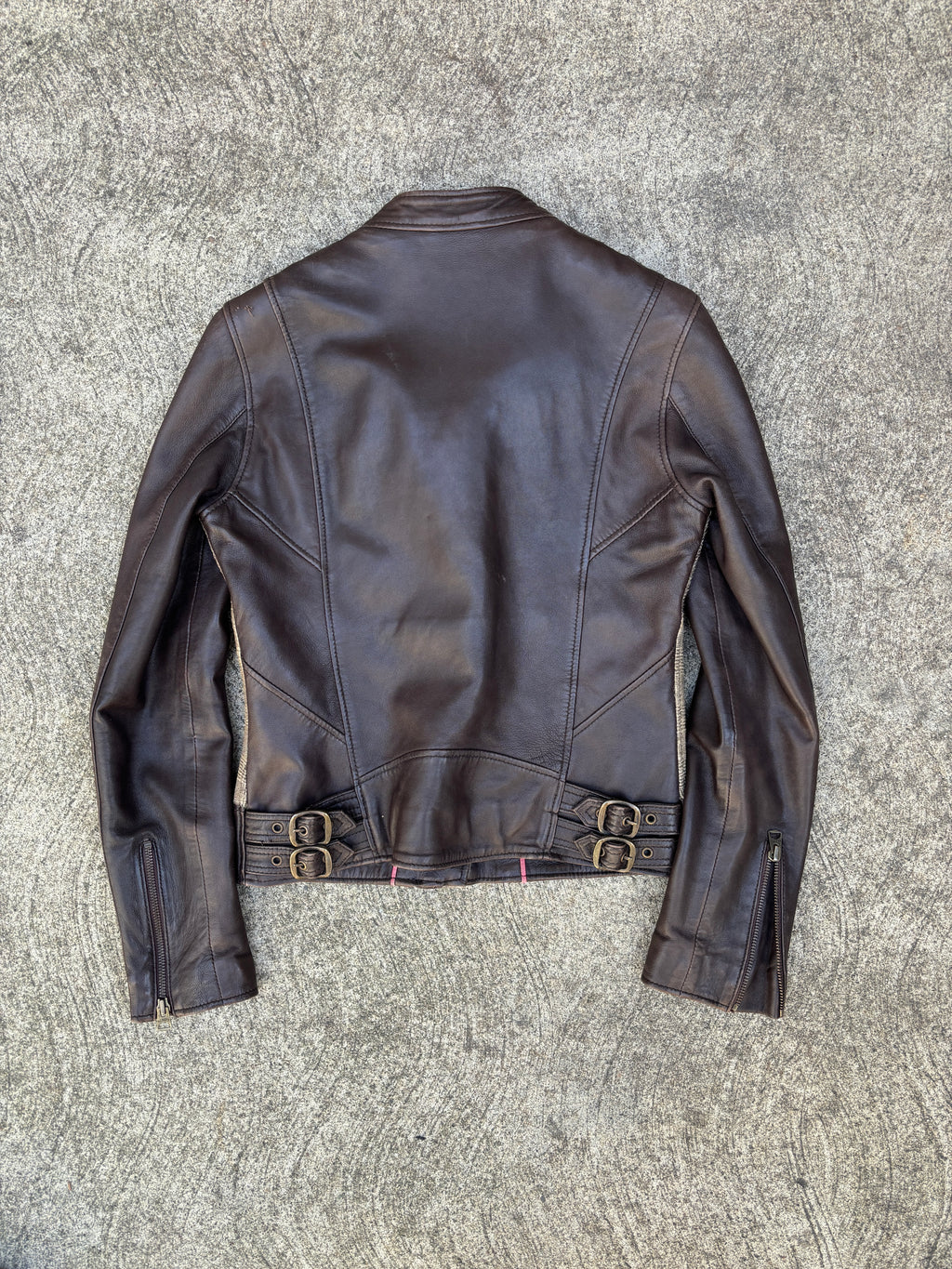 Giacca in Pelle Schott NYC - Perfecto con inserti in Cavallino Vintage Made in USA Vintage (S)
