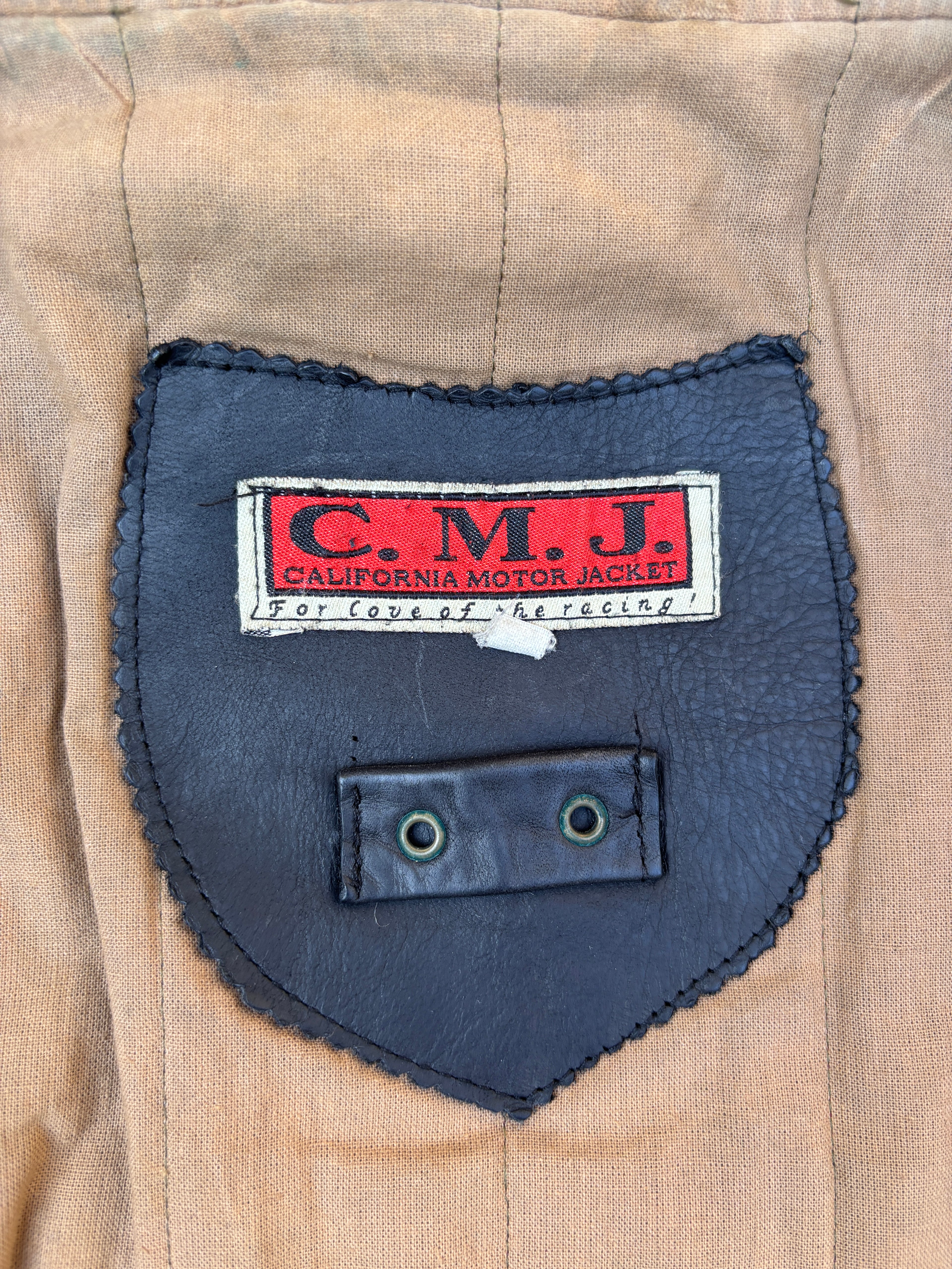 Giacca in Pelle – Modello Biker Americano Vintage (L)