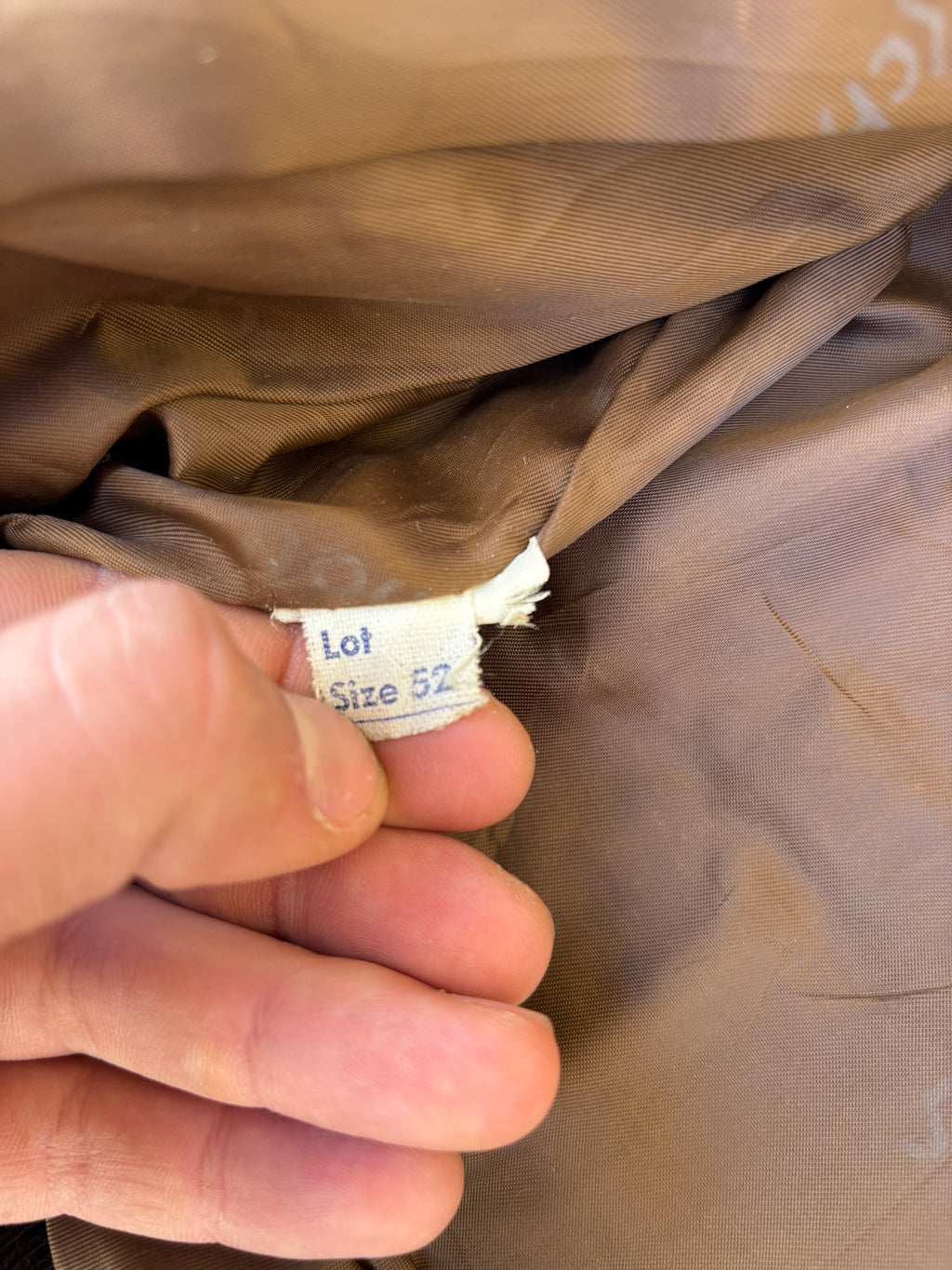 Giacca in Pelle Schott NYC - Type A-2 Flight Jacket Vintage Made in USA marrone (L)