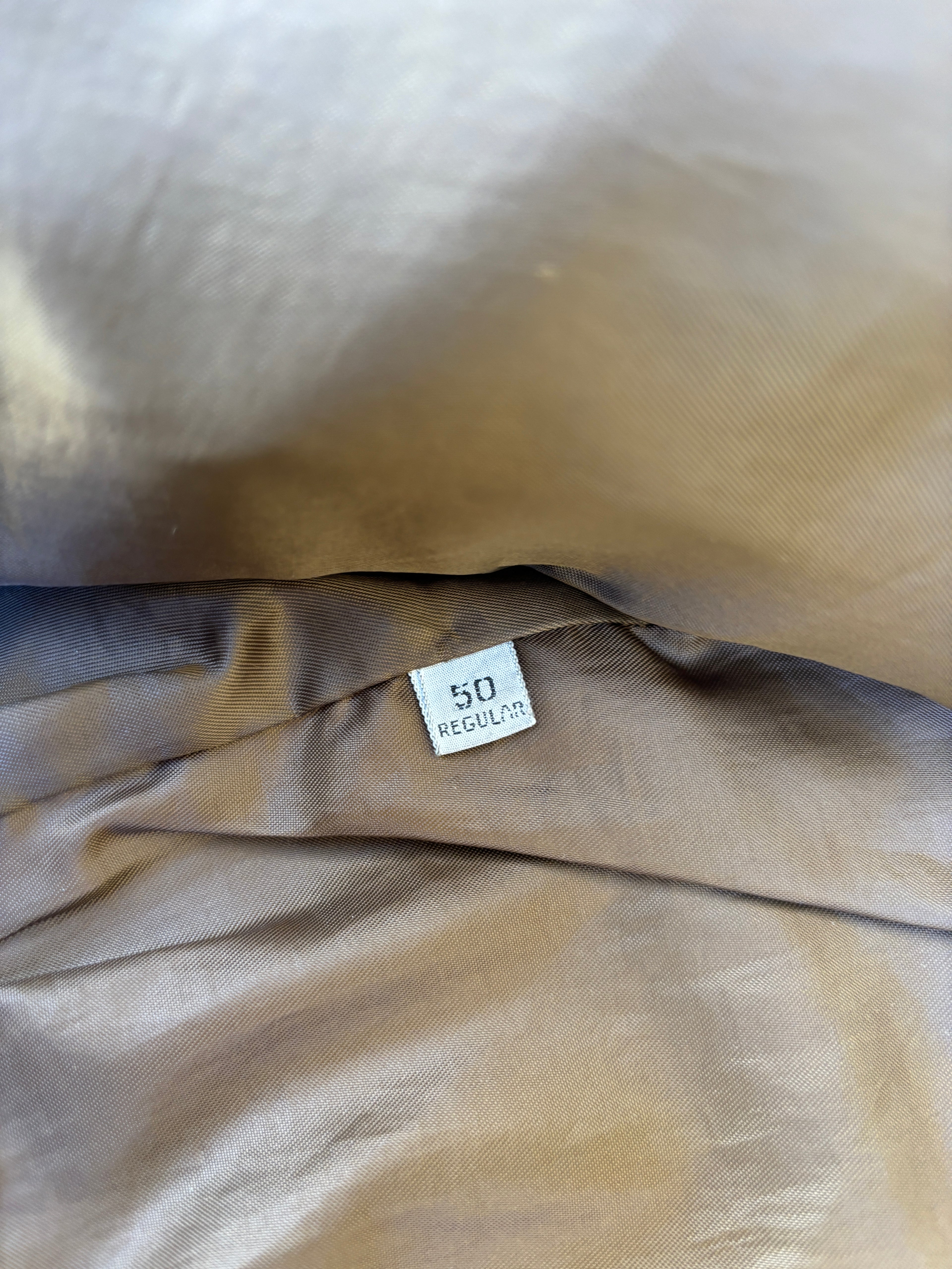 Giacca in Pelle Schott NYC - Type A-2 Flight Jacket Vintage Made in USA marrone - Ideal zip (L)