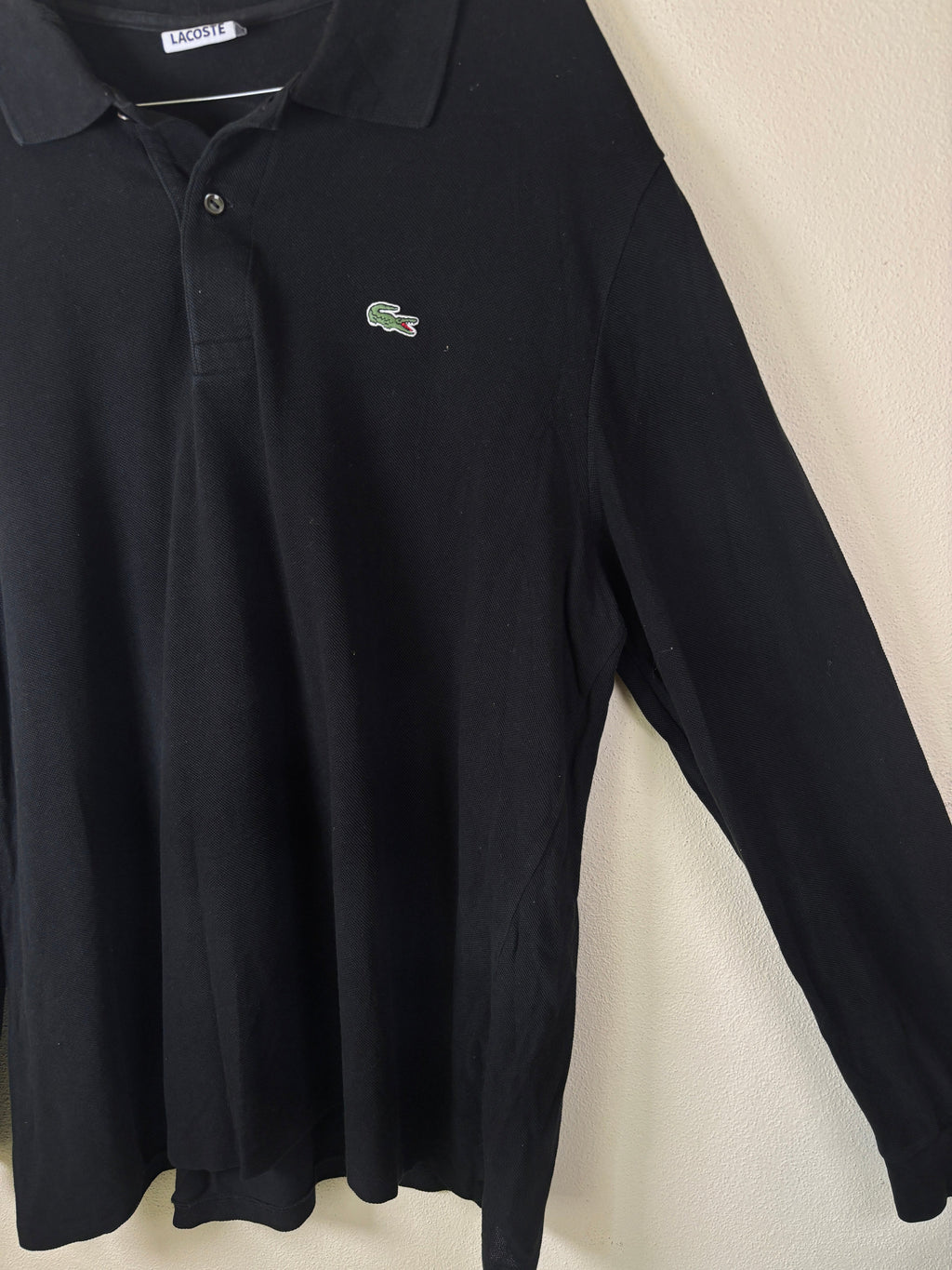 Polo Lacoste Nera XL - Detail 2