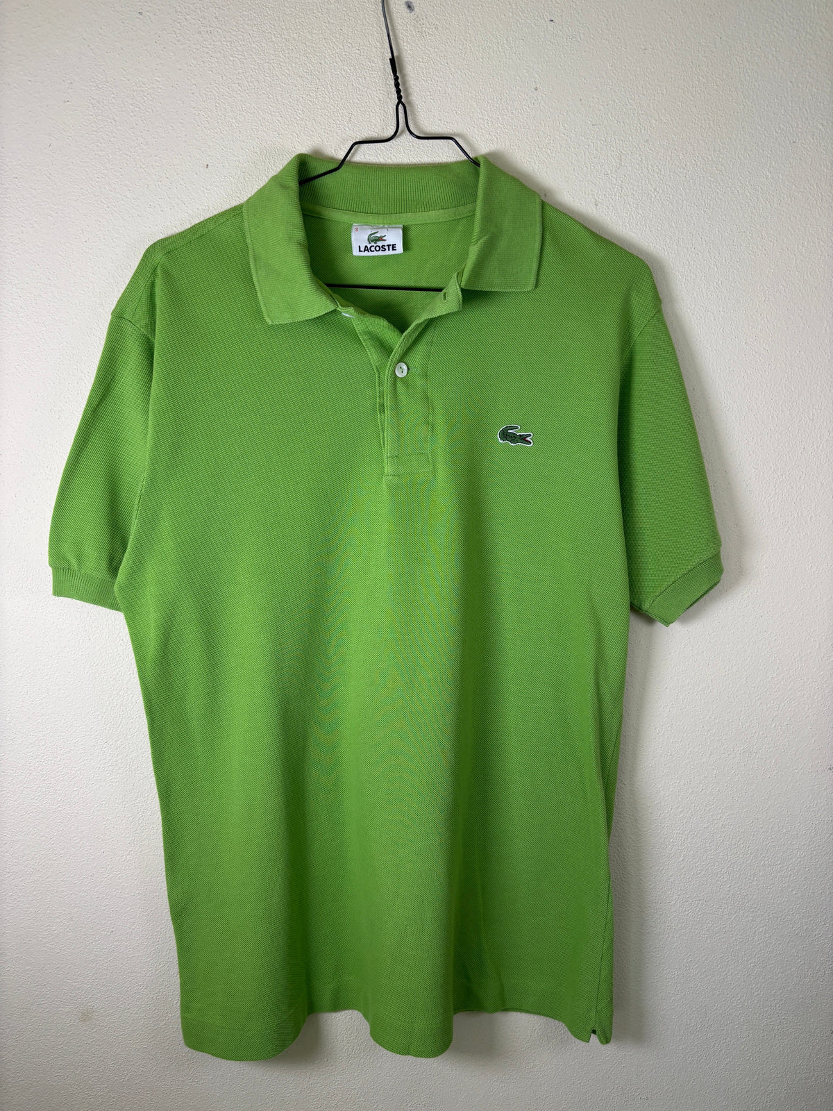 Polo Lacoste Verde S - Detail 1