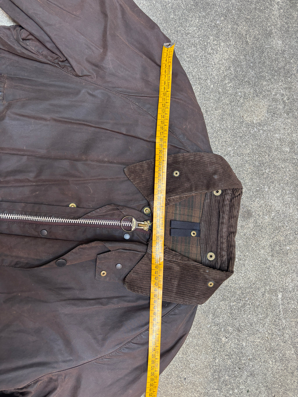 Vintage 1990s Barbour Gamefair A125 Waxed Jacket C46 Made in England 3 Warrant
