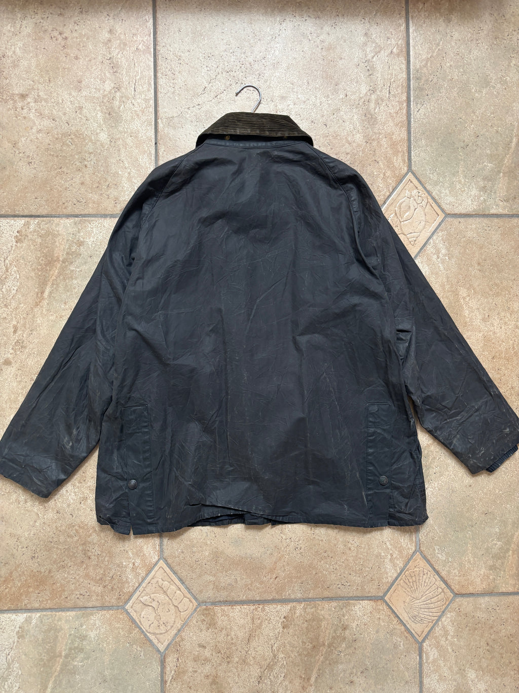 Barbour 90' Dark Green Waxed