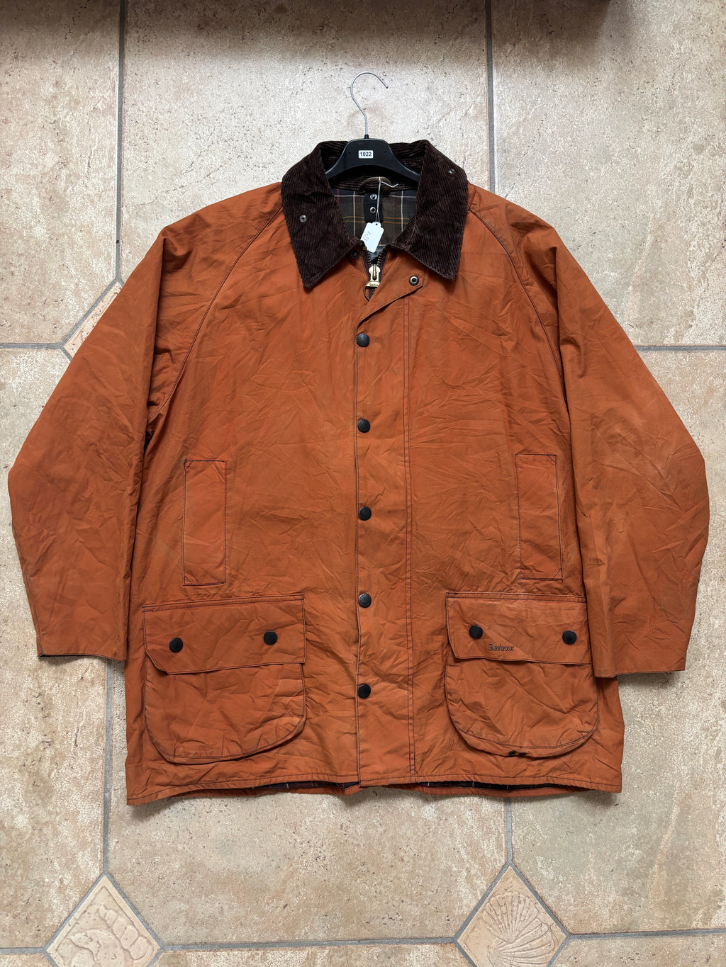 Barbour 00' Burnt Orange Waxed