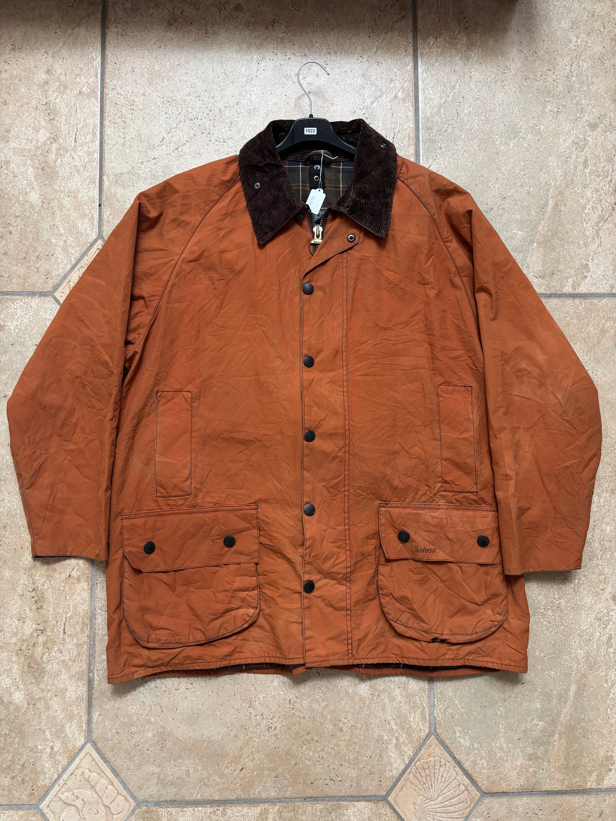 Barbour 00' Burnt Orange Waxed