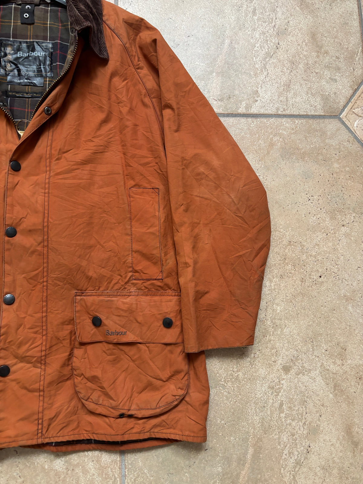 Barbour 00' Burnt Orange Waxed