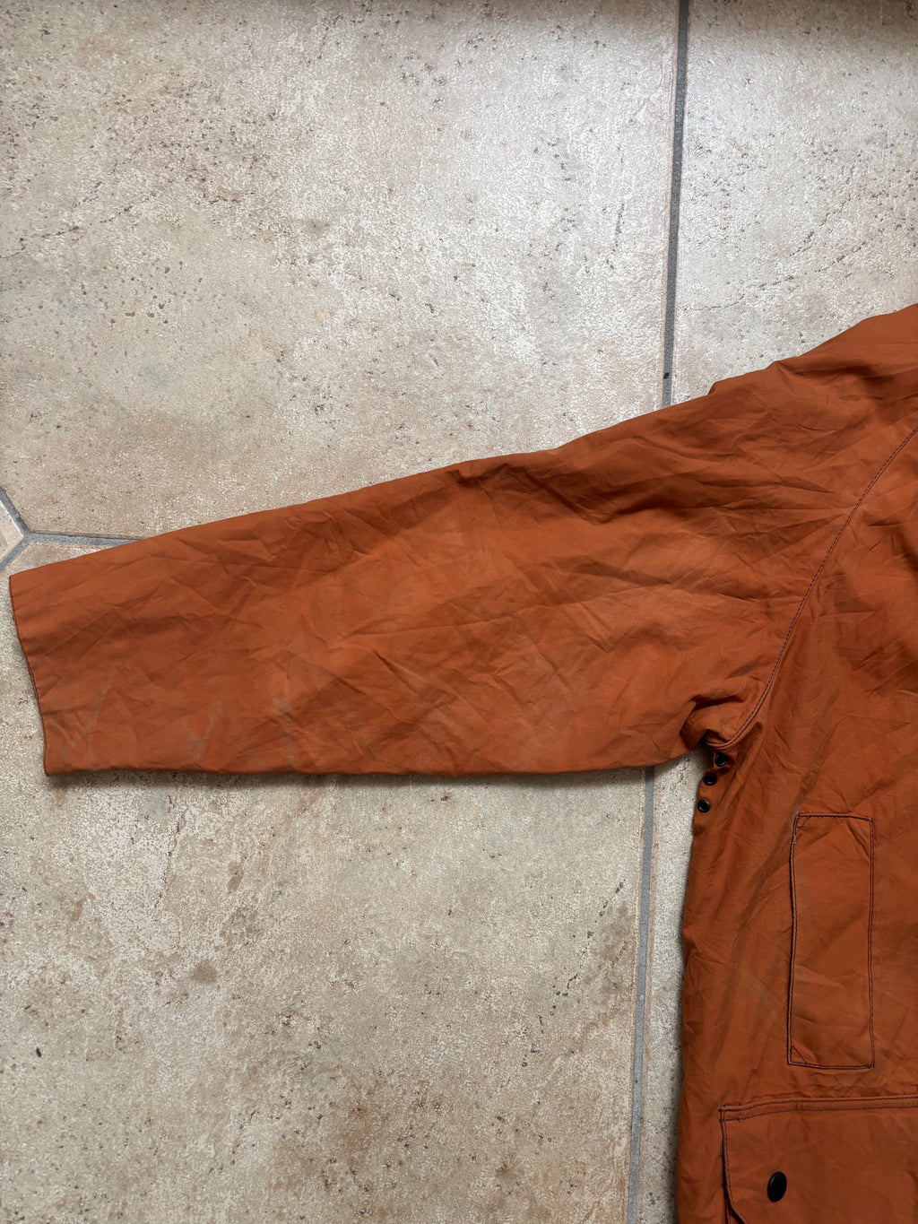 Barbour 00' Burnt Orange Waxed