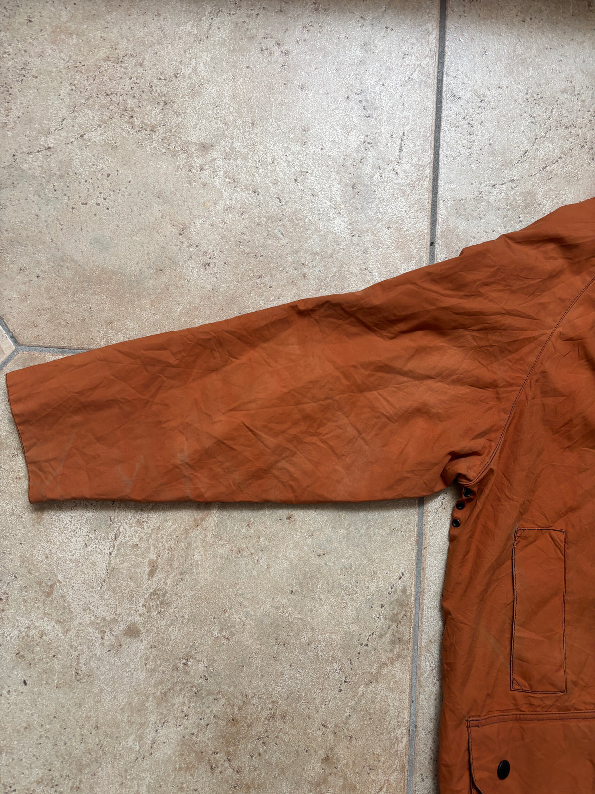 Barbour 00' Burnt Orange Waxed
