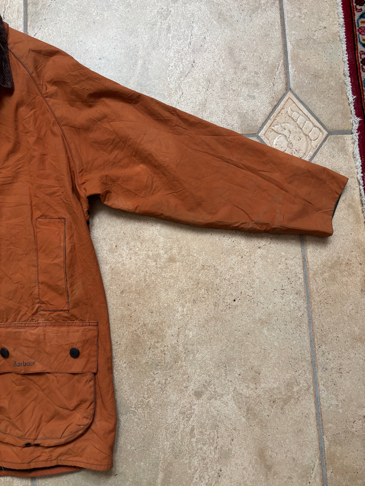 Barbour 00' Burnt Orange Waxed