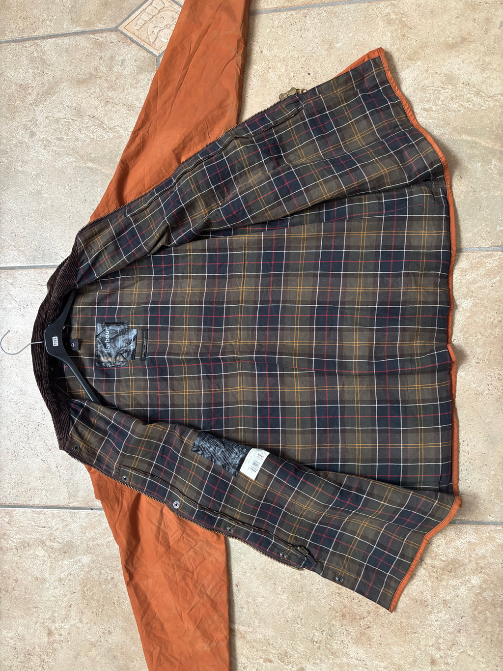 Barbour 00' Burnt Orange Waxed