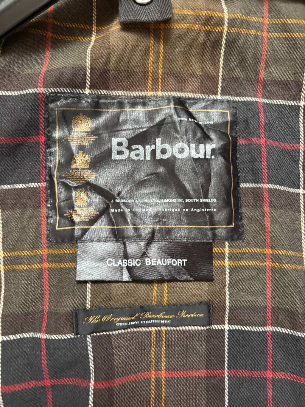 Barbour 00' Burnt Orange Waxed
