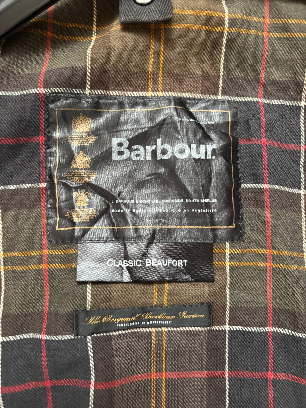 Barbour 00' Burnt Orange Waxed