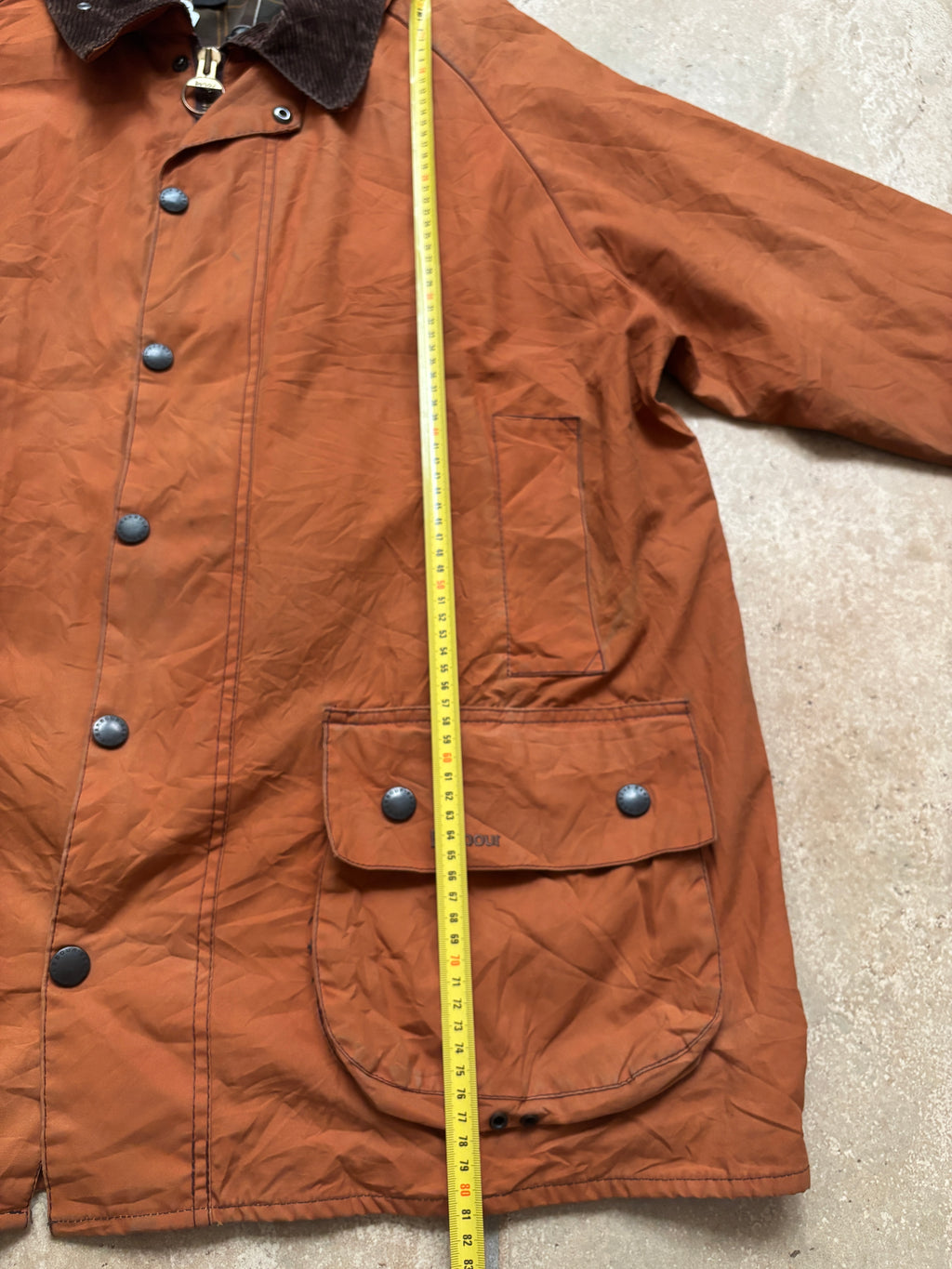 Barbour 00' Burnt Orange Waxed