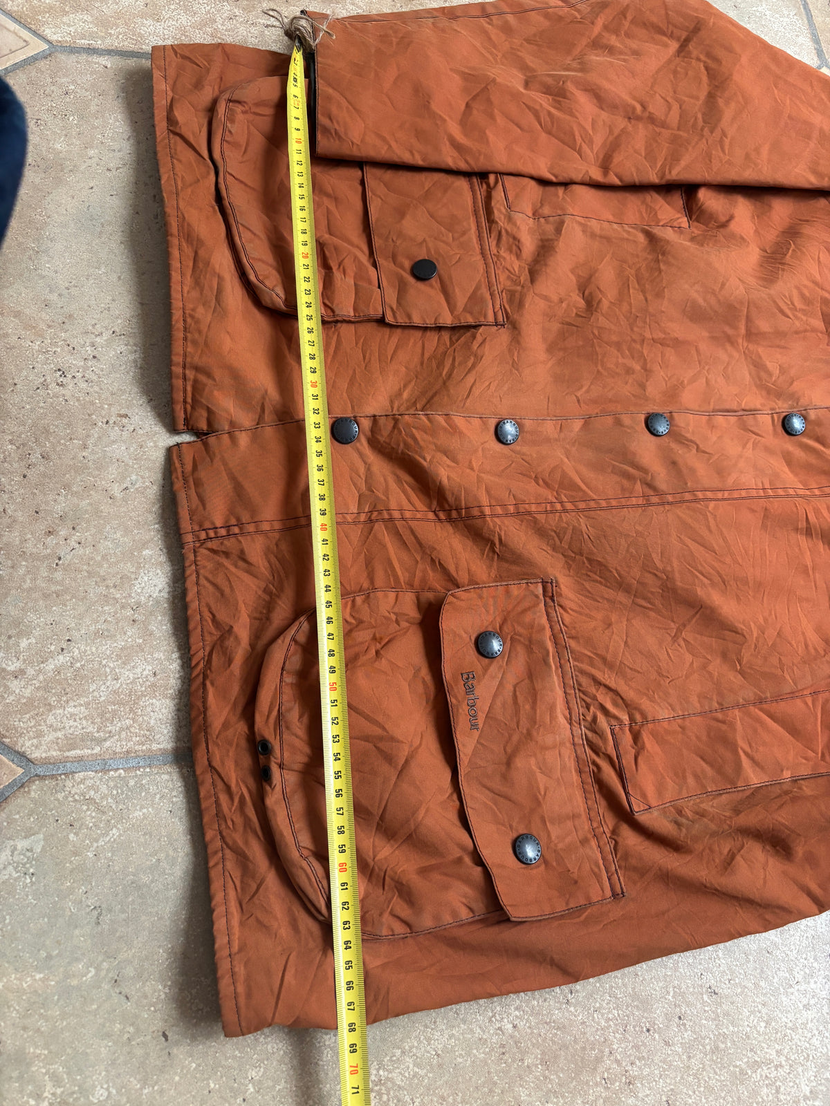 Barbour 00' Burnt Orange Waxed