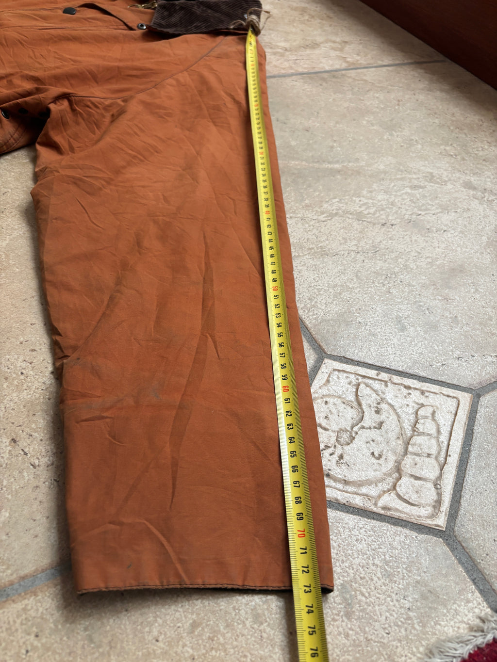 Barbour 00' Burnt Orange Waxed