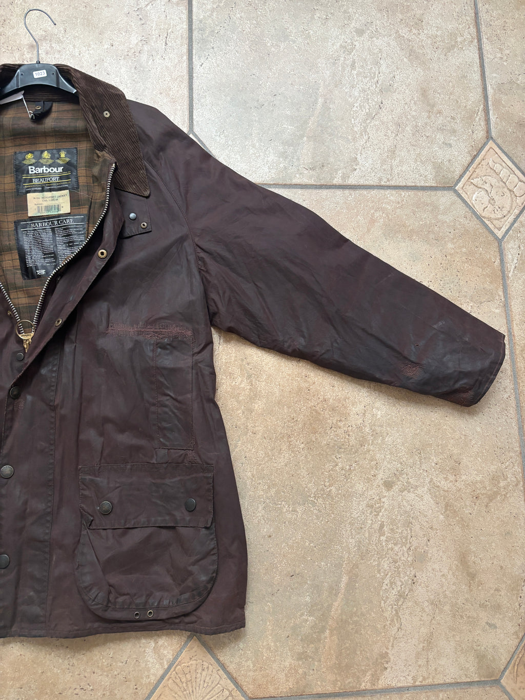 Barbour 90' Rustic Brown Waxed