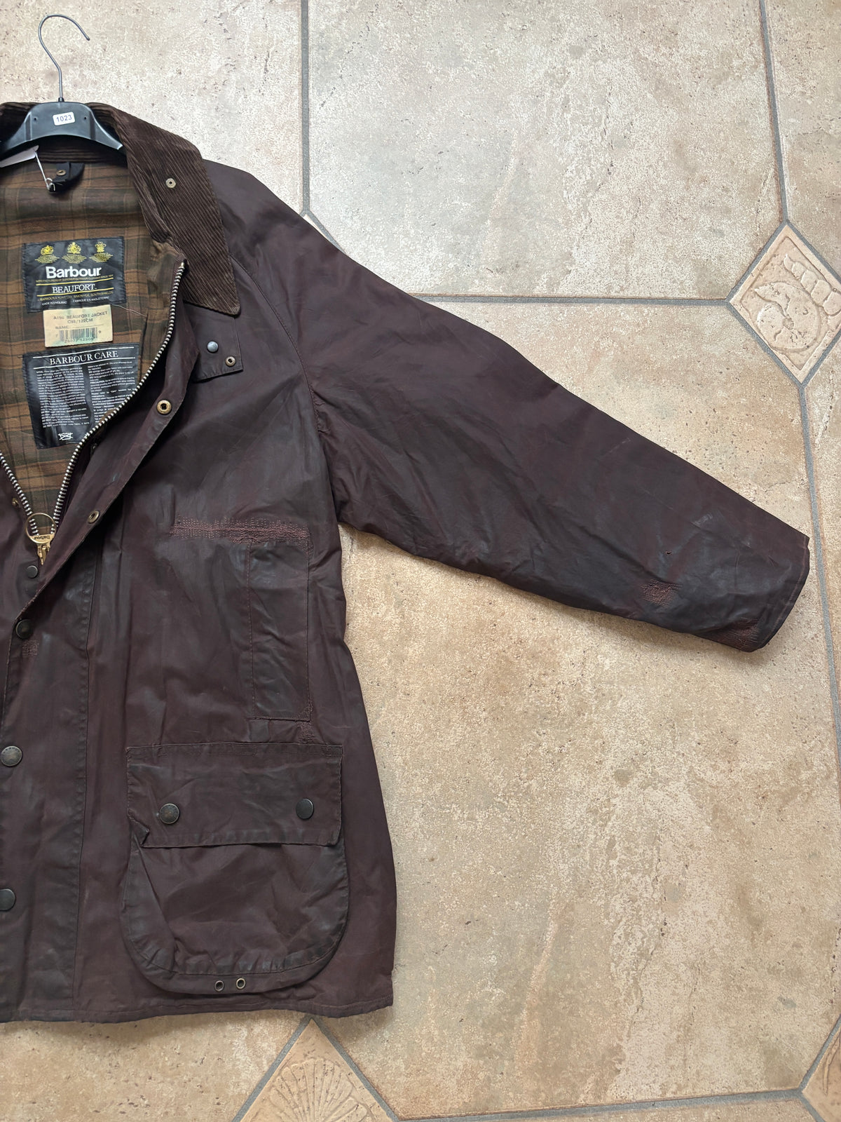 Barbour 90' Rustic Brown Waxed
