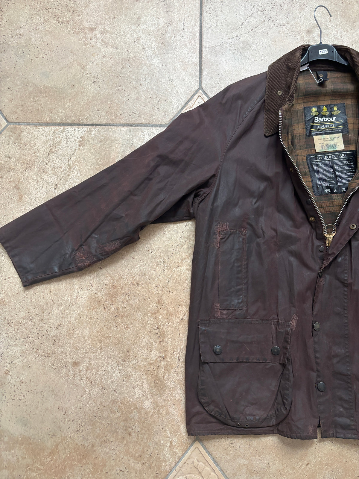 Barbour 90' Rustic Brown Waxed