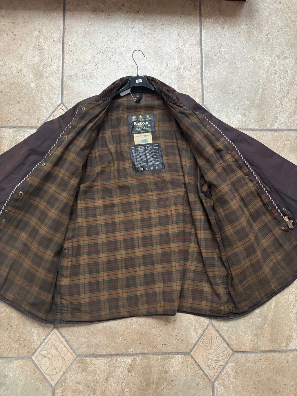 Barbour 90' Rustic Brown Waxed