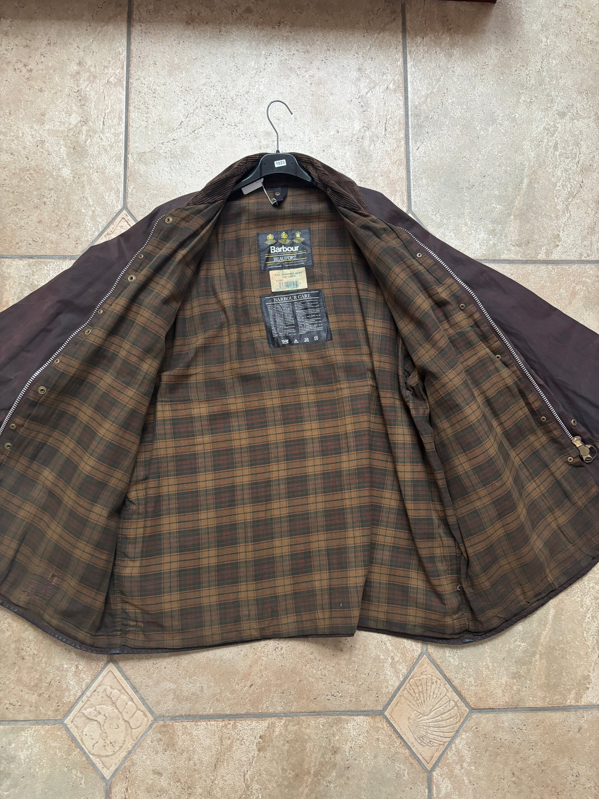 Barbour 90' Rustic Brown Waxed