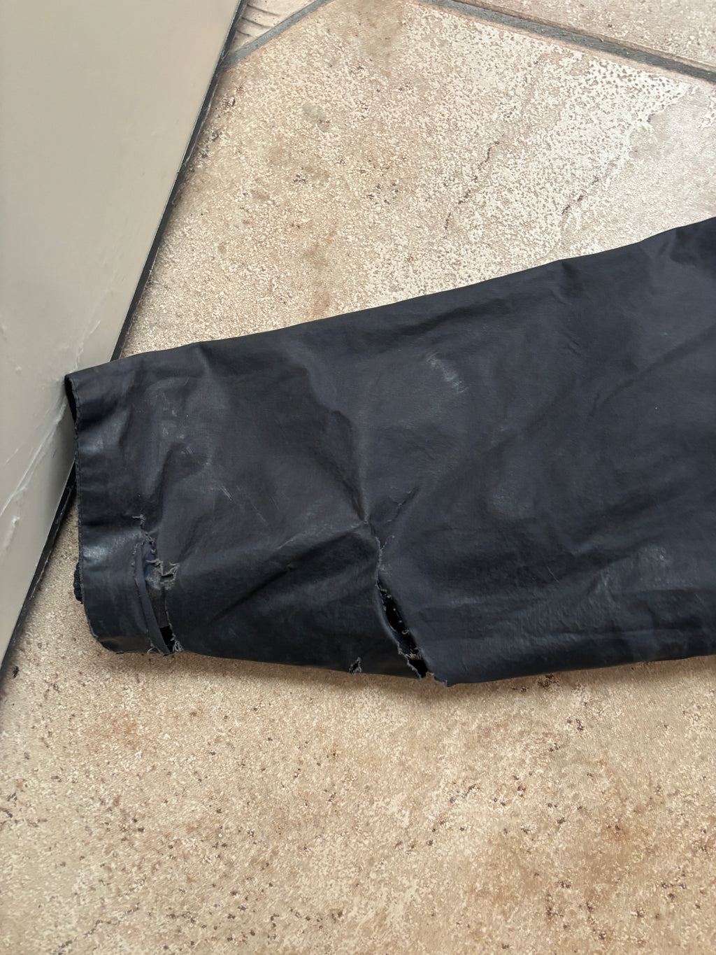 Barbour 90' Navy Blu Waxed