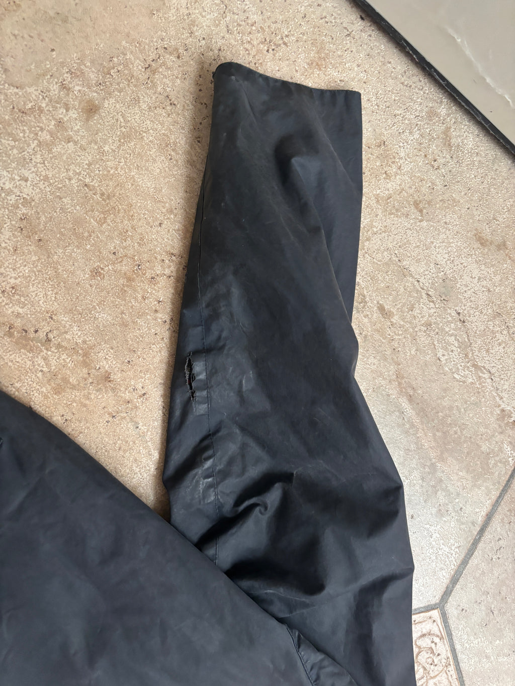 Barbour 90' Navy Blu Waxed