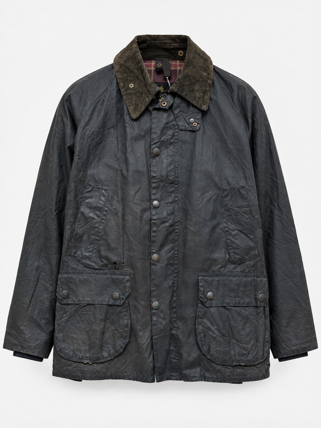 Barbour 90' Dark Green Waxed