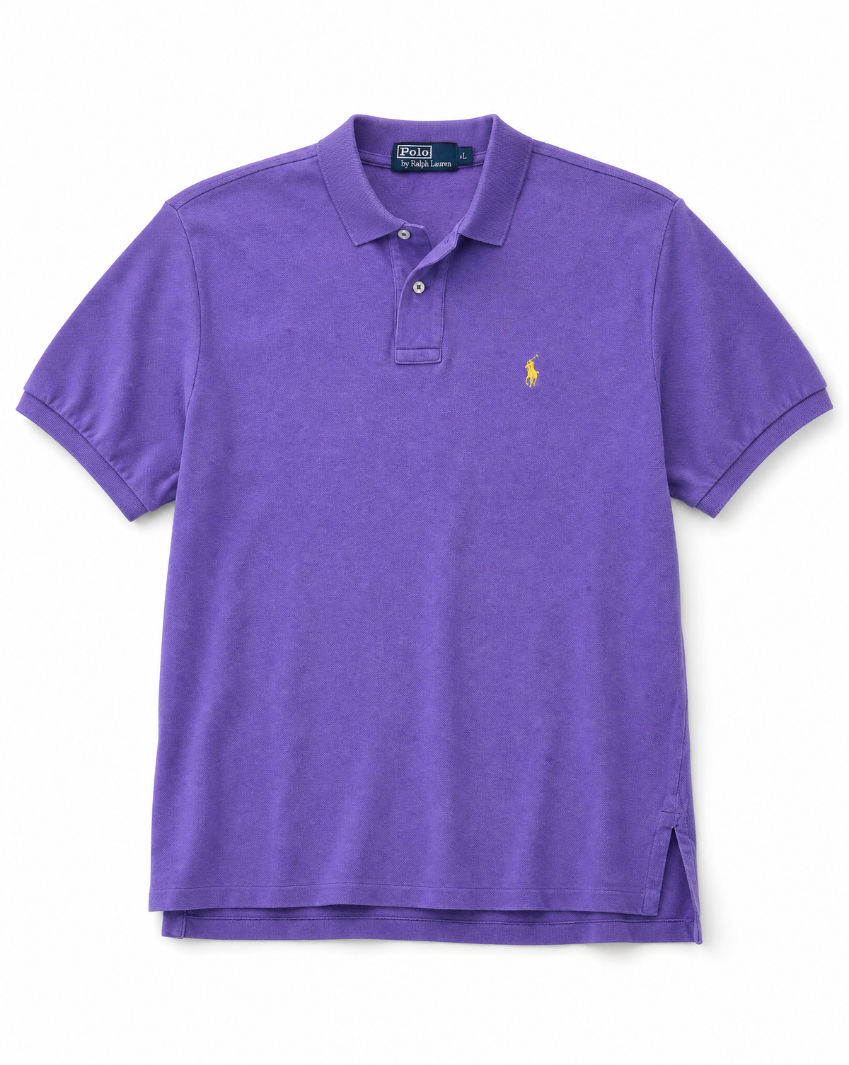 Polo RL Viola L - Flat White