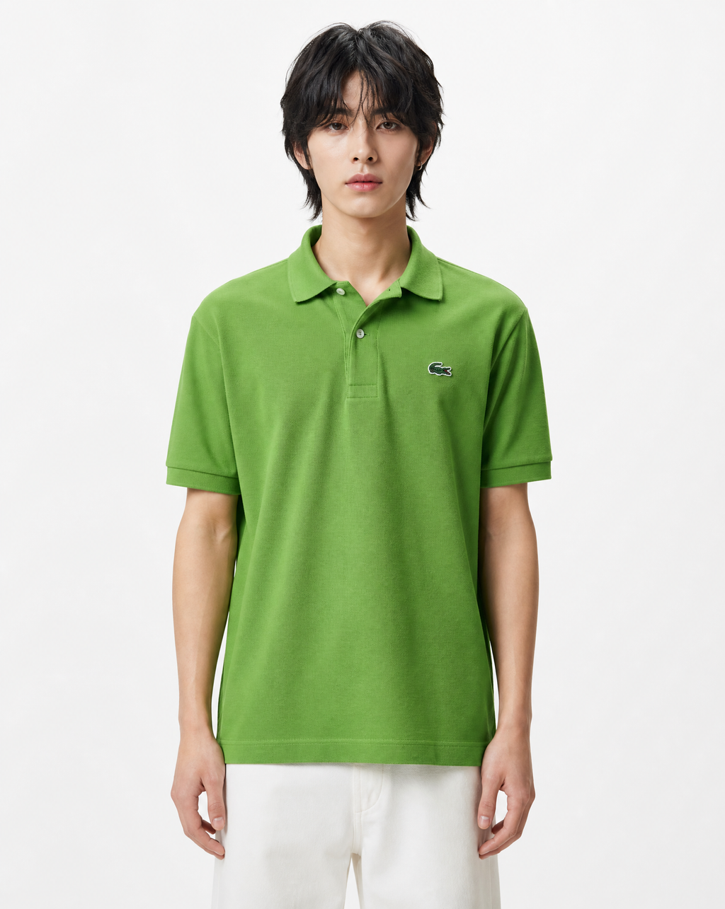 Polo Lacoste Verde S - Jun