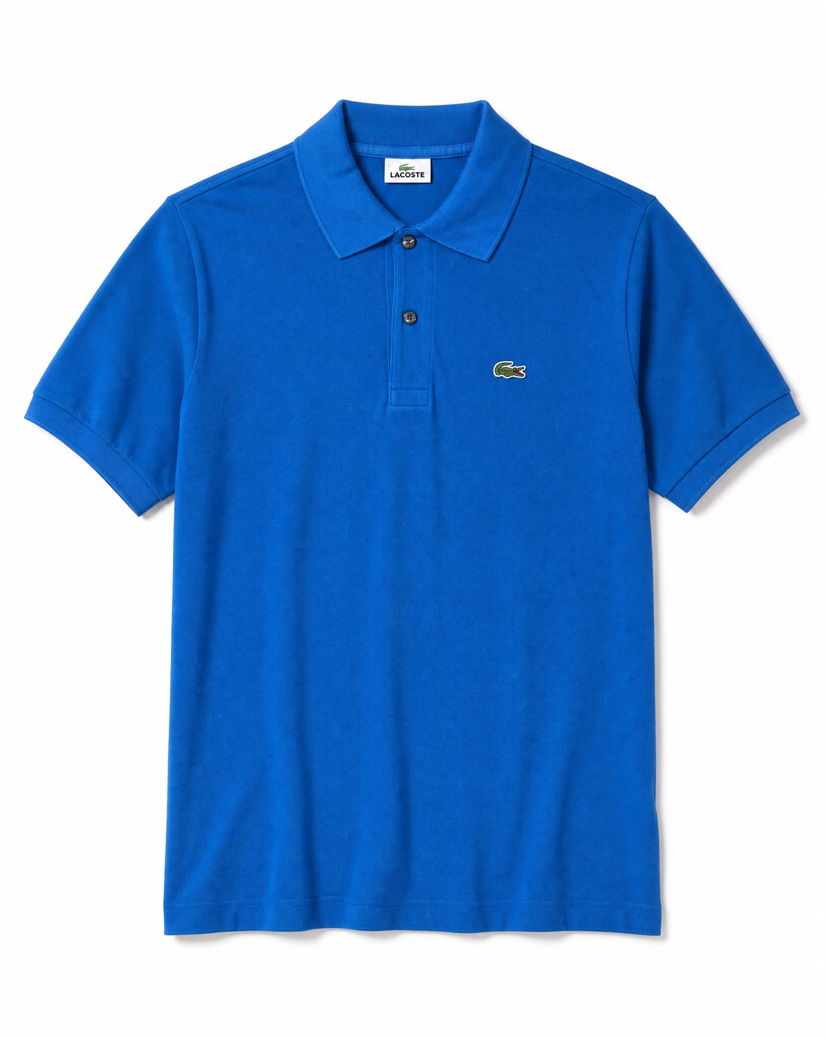 Polo Lacoste Blu M - Flat White